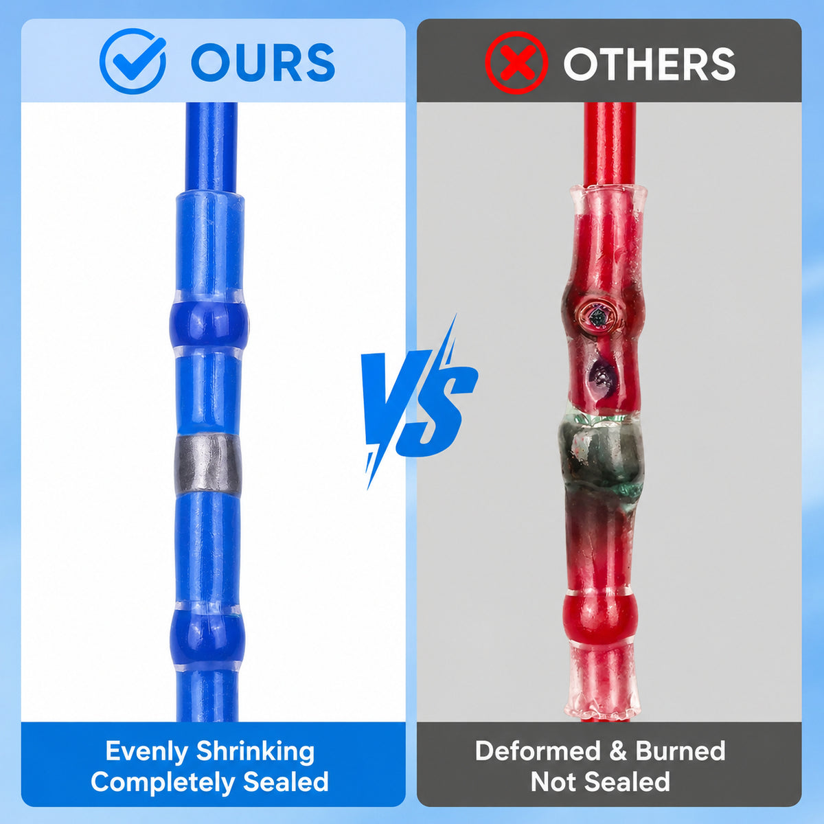 Marine‑Grade Solder Seal Wire Connectors Waterproof Terminals