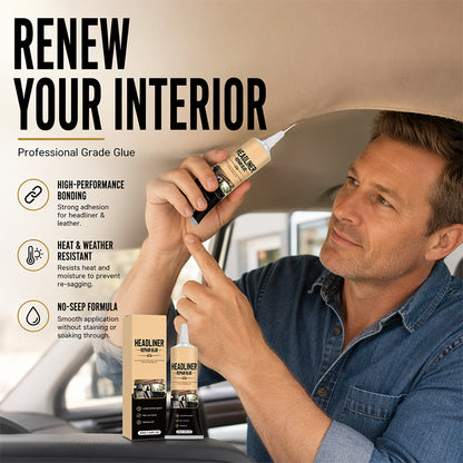 🔥 50% Off Today! 🚗 Car Headliner Glue – Strong Hold, Easy Fix for Your Car Interior