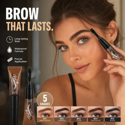 💞Buy 2 Get 1 Free💞50K+ SOLD!🎨Waterproof Brow Tint – Peel‑off, easy apply. Covers greys, shapes perfectly. A brow game changer!🌟