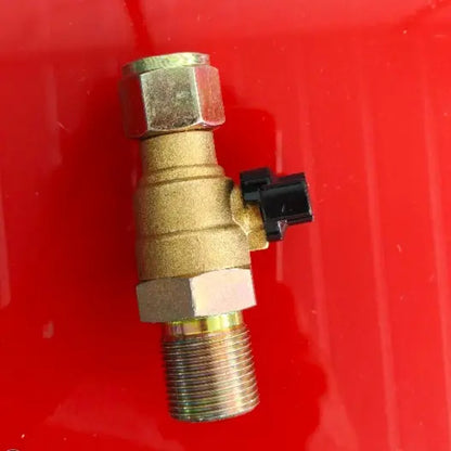 🔧Solid Brass Air Brake Cut Off Valve M18×1.5 for Semi Trucks & Trailers