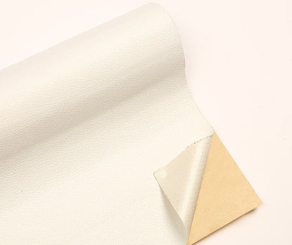 Leather Repair Patch Self Adhesive Leather Stickers for Car Seats Black Faux Leather Fabric for Upholstery Vinyl Seat Tape for Furniture, Couch Patch Kit for Cars Interior