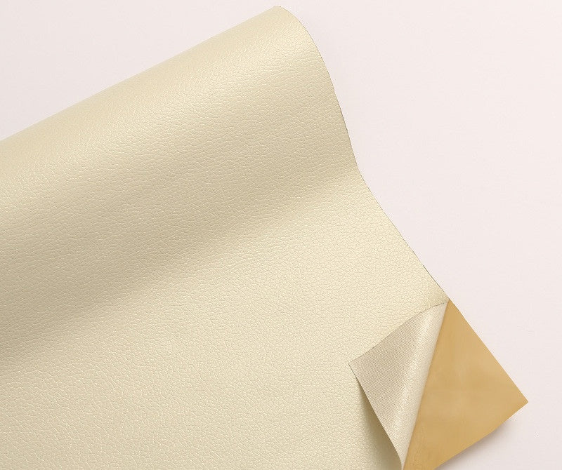 Leather Repair Patch Self Adhesive Leather Stickers for Car Seats Black Faux Leather Fabric for Upholstery Vinyl Seat Tape for Furniture, Couch Patch Kit for Cars Interior