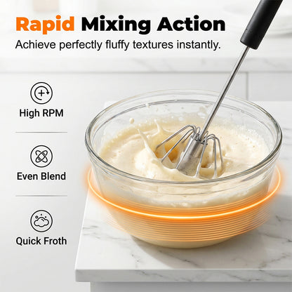 Stainless Steel Push Whisk