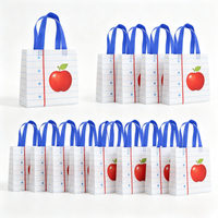Cute apple tote bag