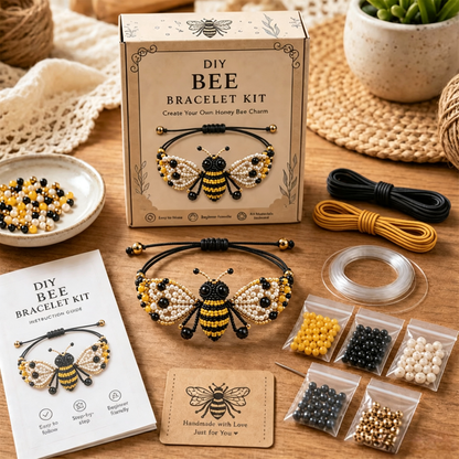 🐾 Premium Cute Animal DIY Beaded Bracelet Kit, Step-by-Step Handmade Jewelry Craft Set, Beginner Friendly DIY Gift for Teens, Kids & Animal Lovers for Birthday Holiday Presents