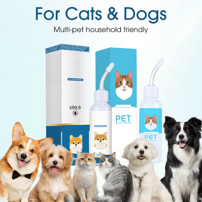 Veterinary-Strength Itch Relief Ear Cleaner for Dogs & Cats – Gentle, Plant-Based Formula