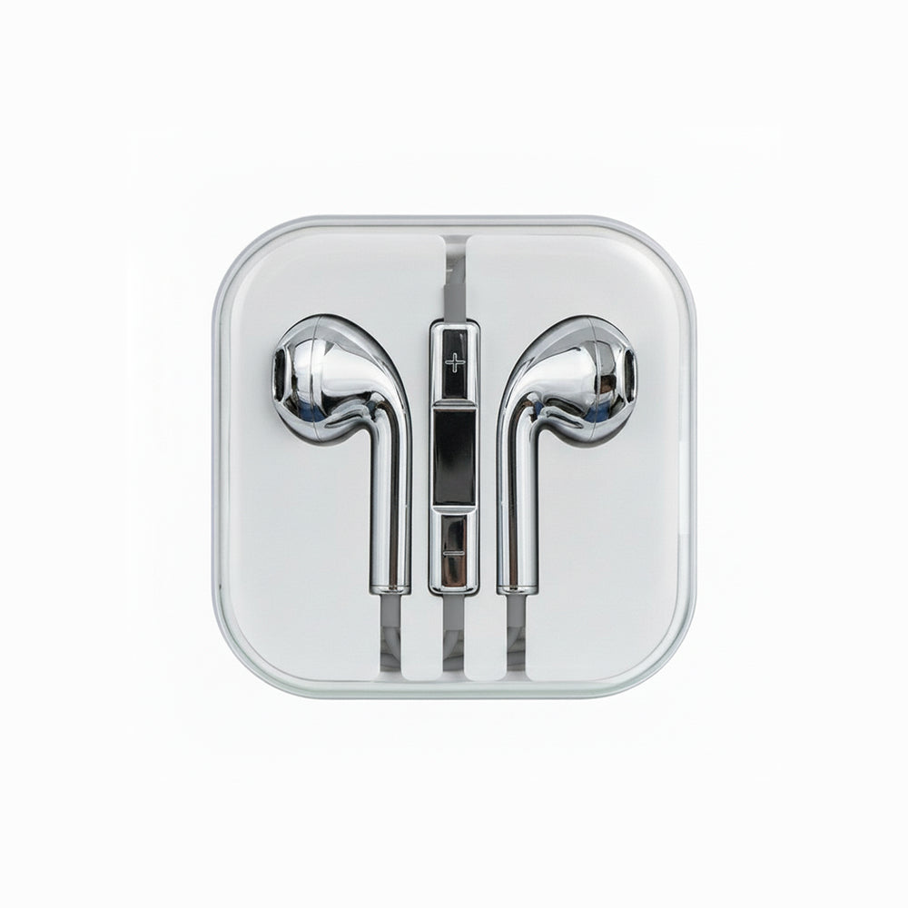 ⚡Chroma Wired Earbuds  | Premium Chrome Shell Zero Lag Earphones, Tangle Resistant Cord For Gaming Daily Commute