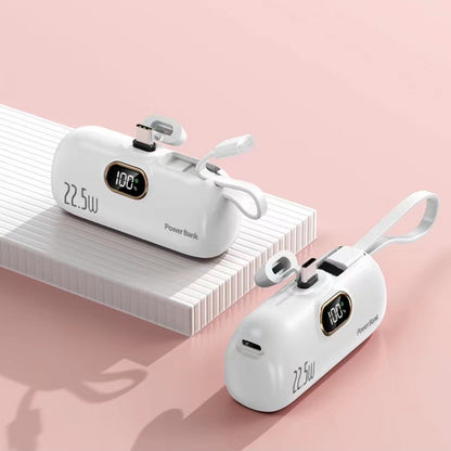 【Limited Offer 66% OFF!】 ChargeGo™ 5000mAh Mini Power Bank – Ultra-Portable & Universally Compatible🔋📱