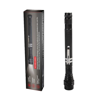Extendable Magnetic Pickup Tools - Telescoping Magnet with LED Flashlight