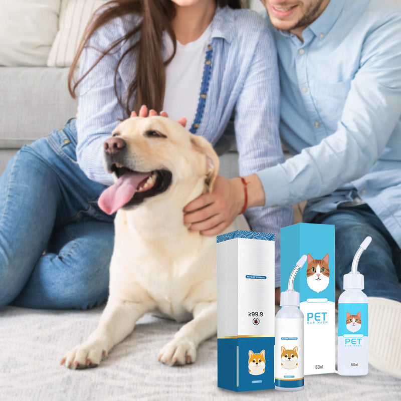 Veterinary-Strength Itch Relief Ear Cleaner for Dogs & Cats – Gentle, Plant-Based Formula