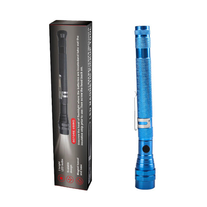 Extendable Magnetic Pickup Tools - Telescoping Magnet with LED Flashlight