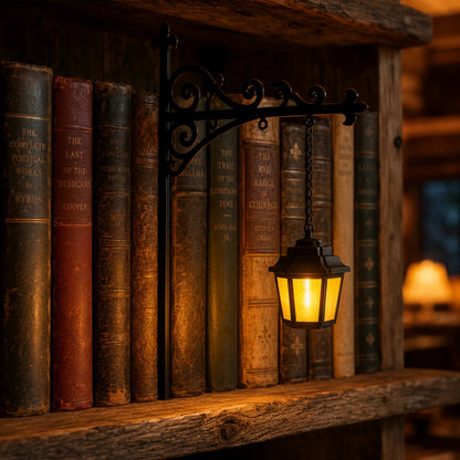 Ghost Library Lantern – Cozy LED Reading Lamp