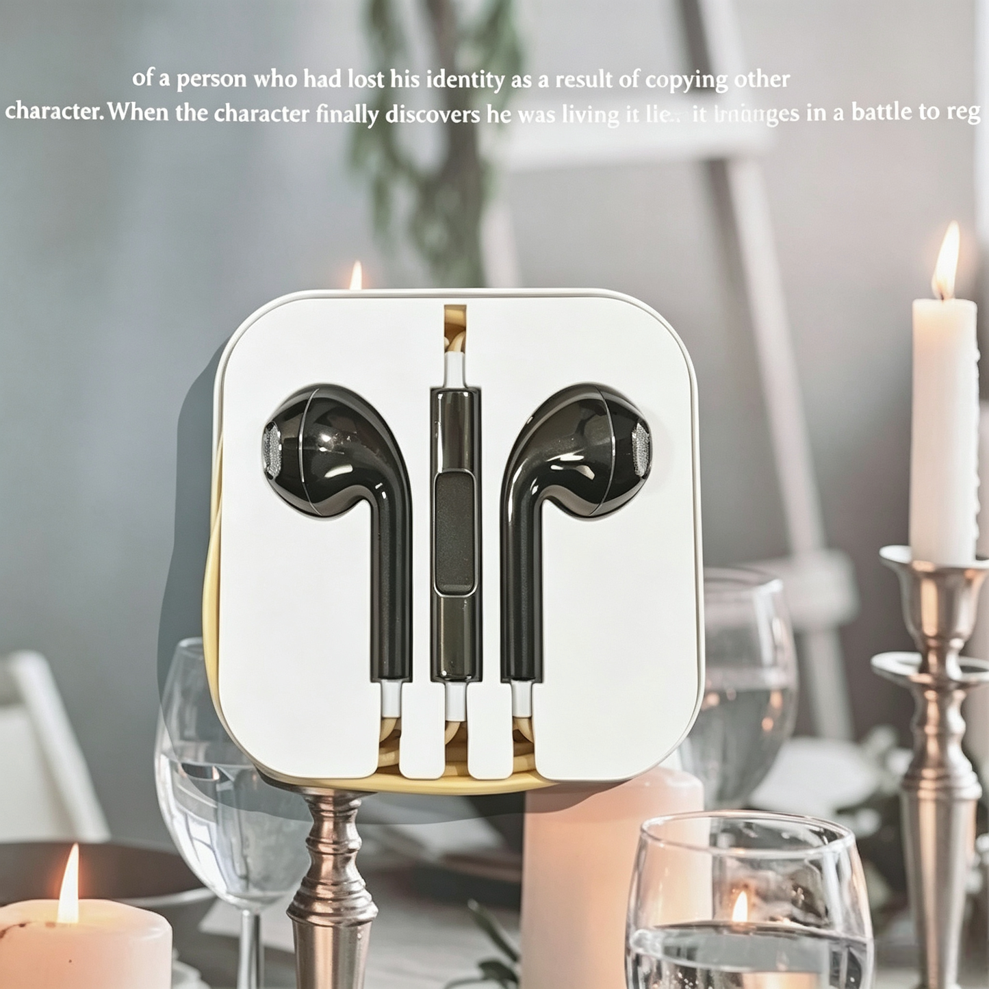 ⚡Chroma Wired Earbuds  | Premium Chrome Shell Zero Lag Earphones, Tangle Resistant Cord For Gaming Daily Commute