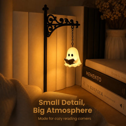 Ghost Library Lantern – Cozy LED Reading Lamp