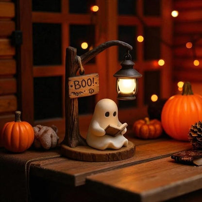🎁Cozy Ghost Night Light — Soft Glow for Desks & Mantels👻