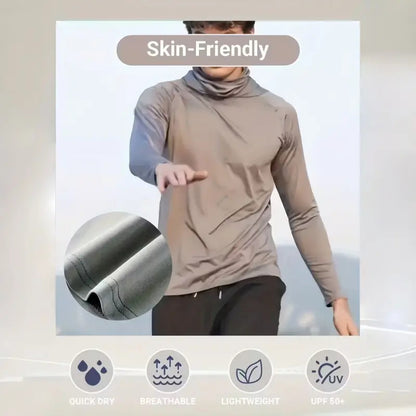 MUINOX 6‑Piece Men’s Casual Hoodie Pullover Set 🌤️ Slim‑Fit Long Sleeve, Lightweight Soft Breathable Tops, Machine‑Washable Multi‑Occasion Menswear