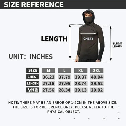 MUINOX 6‑Piece Men’s Casual Hoodie Pullover Set 🌤️ Slim‑Fit Long Sleeve, Lightweight Soft Breathable Tops, Machine‑Washable Multi‑Occasion Menswear