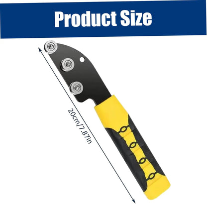 🛠️Stainless Steel Cable Straightener Tool - Professional Manual Untwisting & Bending Device for Electricians, HVAC & Telecom